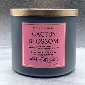 Bath & Body Works Cactus Blossom 3 Wick Candle